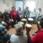 Seniorzy i djembe