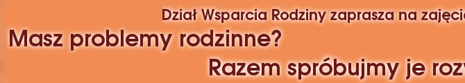 Oferta zajęć grupowych w 2020 organizowanych przez Dział Wsparcia Rodziny